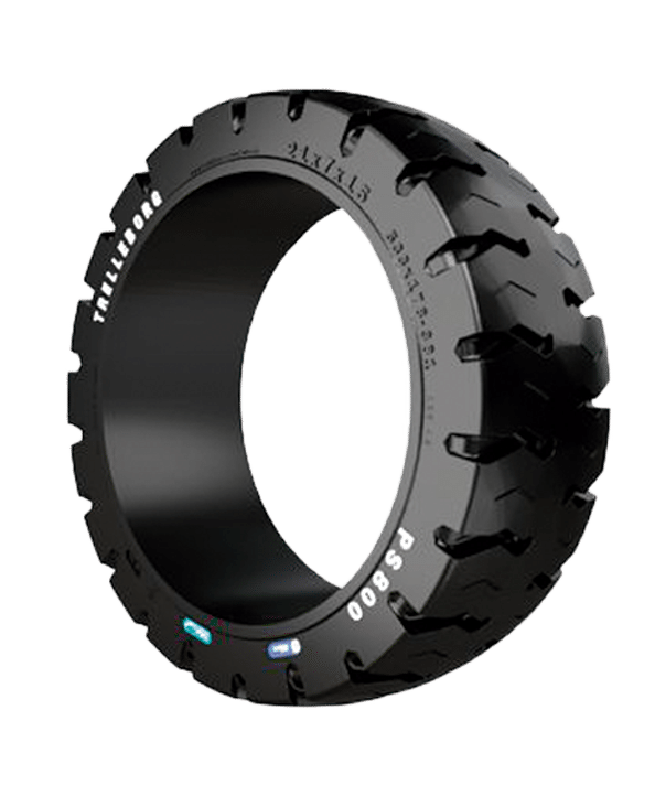 Trelleborg PS800 — Llantas sólidas Press-On para montacargas